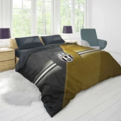 Juve Turin City Soccer Club Logo Duvet Cover 1