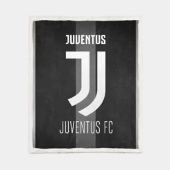 Juventus FC Classic Soccer Team Sherpa Fleece Blanket 1