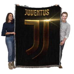 Juventus FC Top Ranked Football Club Woven Blanket