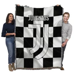 Juventus Logo Supercoppa Italiana Club Woven Blanket