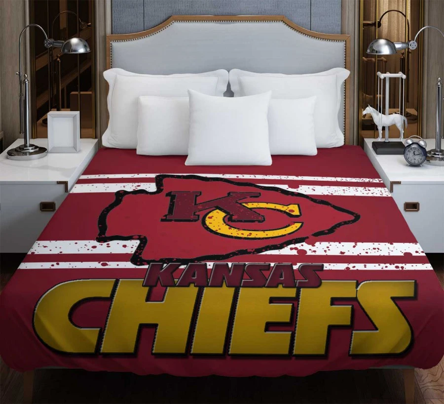 Kansas City Chiefs Popular NFL Football Club Duvet Cover