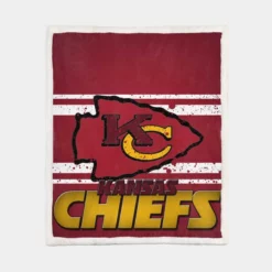 Kansas City Chiefs Popular NFL Football Club Sherpa Fleece Blanket 1