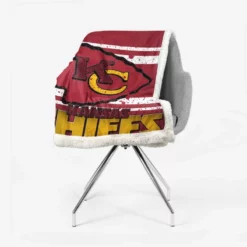 Kansas City Chiefs Popular NFL Football Club Sherpa Fleece Blanket 2