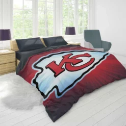 Kansas City Chiefs Professional NFL Football Club Duvet Cover 1