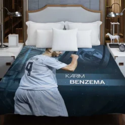 Karim Benzema Elite Madrid Sports Player Duvet Cover
