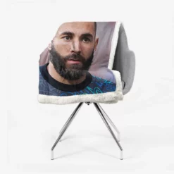 Karim Benzema Fast Football Player Sherpa Fleece Blanket 2