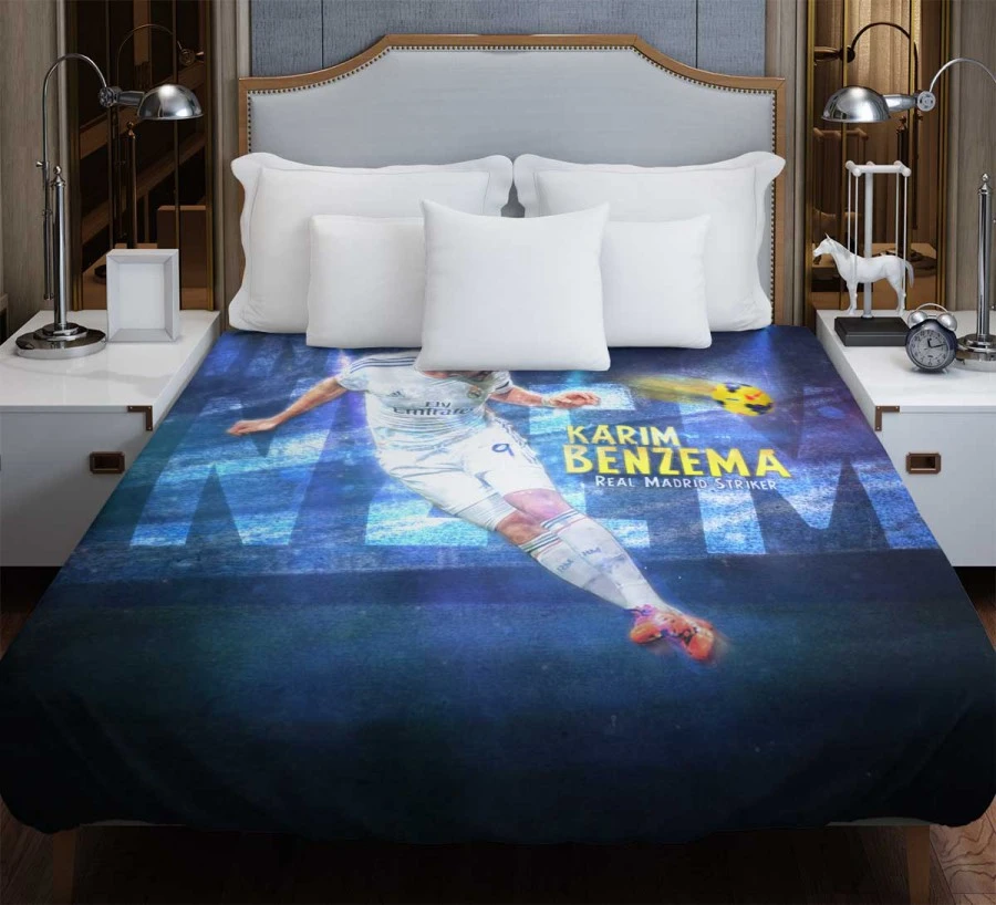 Karim Benzema La Liga sports Player Duvet Cover