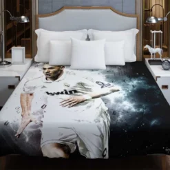 Karim Benzema Real Madrid Club Player  Duvet Cover