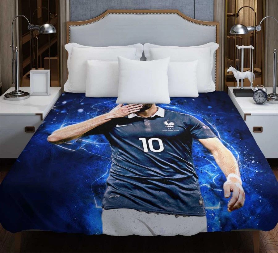 Karim Mostafa Benzema  France Duvet Cover