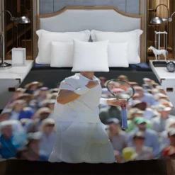 Kevin Anderson Top Ranked Tennis Player Duvet Cover