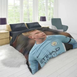 Kevin De Bruyne Excellent Man City Football Player Duvet Cover 1