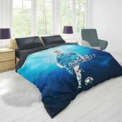 Kevin De Bruyne Excellent Soccer Player Duvet Cover 1