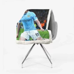 Kevin De Bruyne Top Ranked Soccer Player Sherpa Fleece Blanket 2