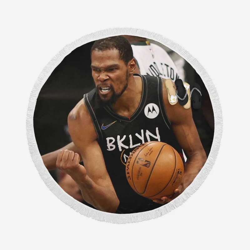 Kevin Durant Classic NBA Basketball Player Round Beach Towel