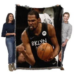 Kevin Durant Classic NBA Basketball Player Woven Blanket