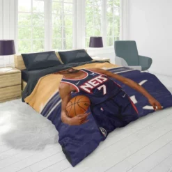 Kevin Durant Energetic NBA Basketball Player Duvet Cover 1