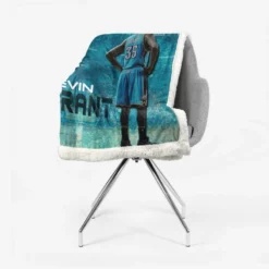 Kevin Durant Excellent NBA Basketball Player Sherpa Fleece Blanket 2