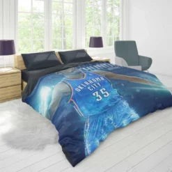 Kevin Durant Top Ranked NBA Basketball Player Duvet Cover 1