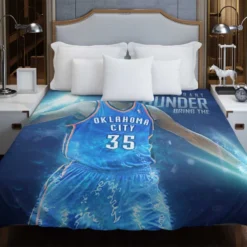 Kevin Durant Top Ranked NBA Basketball Player Duvet Cover
