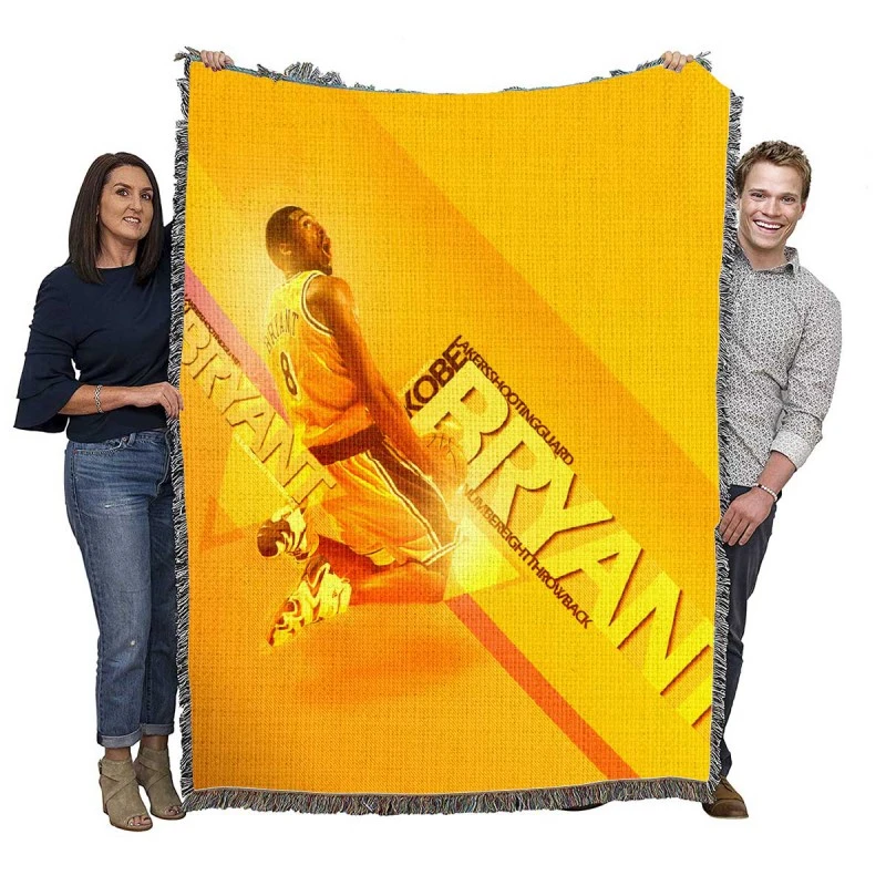 Kobe Bryant NBA All Star Member Woven Blanket