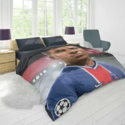 Kylian Mbappe FIFA 21 Game Duvet Cover 1