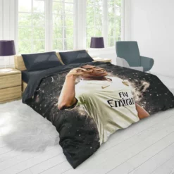 Kylian Mbappe Lottin  PSG FIFA World Cup Player Duvet Cover 1