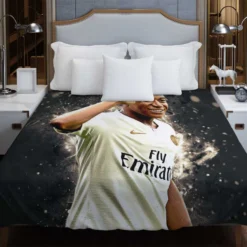 Kylian Mbappe Lottin  PSG FIFA World Cup Player Duvet Cover