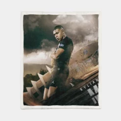 Kylian Mbappe Lottin  PSG Soccer Player Sherpa Fleece Blanket 1