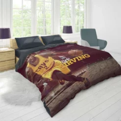 Kyrie Irving Famous NBA Basketball Player Duvet Cover 1