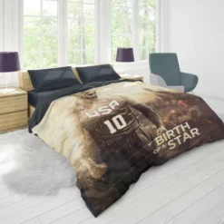 Kyrie Irving Top Ranked NBA Basketball Player Duvet Cover 1