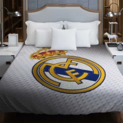 La Liga Club Real Madrid Logo Duvet Cover
