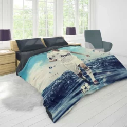 La Liga Football Player Zinedine Zidane Duvet Cover 1