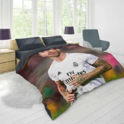 La Liga Footballer Sergio Ramos Duvet Cover 1