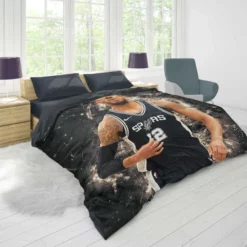 LaMarcus Aldridge Professional NBA Basketball Team Duvet Cover 1