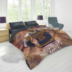 LeBron James Excellent NBA Basketball Player Duvet Cover 1