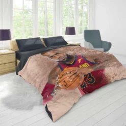 Lebron James Ultimate NBA Basketball Player Duvet Cover 1