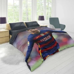 Lionel Messi Barca Physical Footballer Player Duvet Cover 1