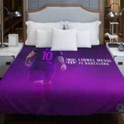 Lionel Messi Copa de la Liga Football Player Duvet Cover