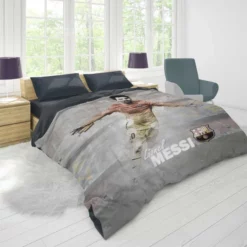 Lionel Messi Copa del Rey Footballer Player Duvet Cover 1