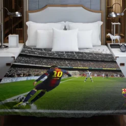 Lionel Messi Dependable Barca Sports Player Duvet Cover