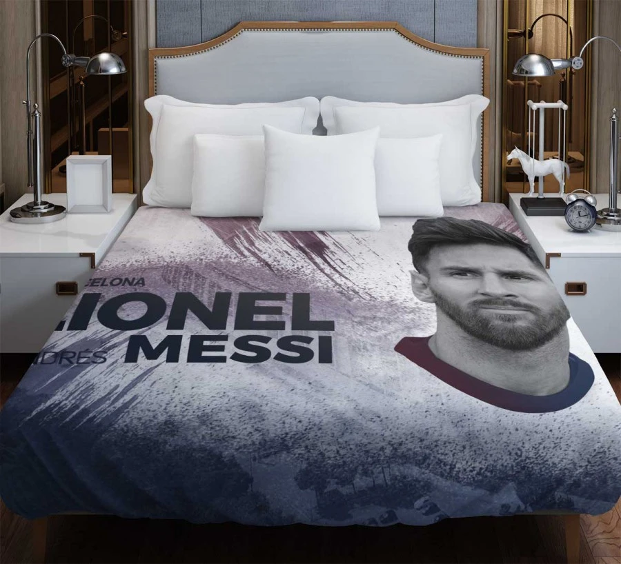 Lionel Messi Elite Sports Player Duvet Cover