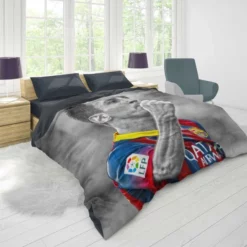 Lionel Messi European Cup Football Player Duvet Cover 1