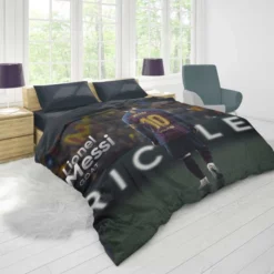 Lionel Messi Footballer Player GOAT Duvet Cover 1