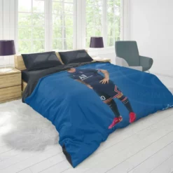 Lionel Messi French Cup Footballer Duvet Cover 1