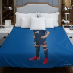 Lionel Messi French Cup Footballer Duvet Cover