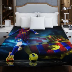 Lionel Messi Mature sports Player Duvet Cover