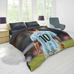 Lionel Messi Outstanding Sports Player Duvet Cover 1