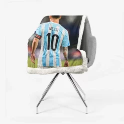 Lionel Messi Outstanding Sports Player Sherpa Fleece Blanket 2