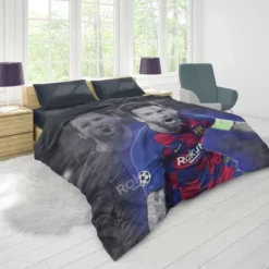 Lionel Messi Soccer Player Duvet Cover 1