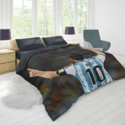 Lionel Messi influential Argentina Soccer Player Duvet Cover 1